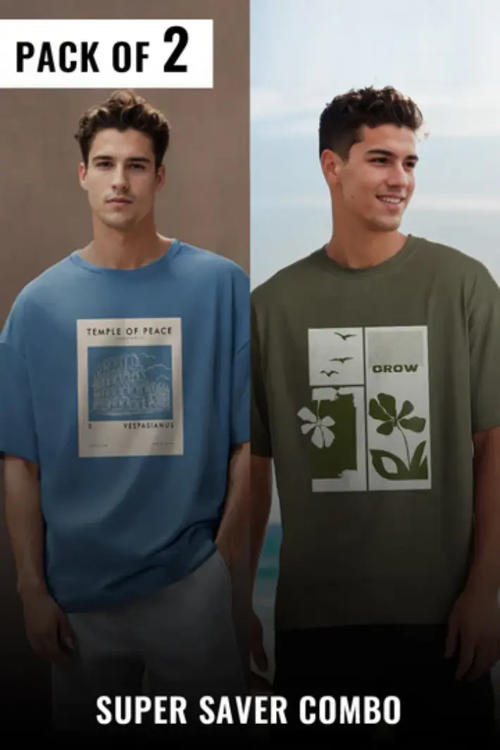 ROUND NECK T-SHIRT COMBO2