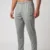 LIGHT GREY REGULAR FIT PLAIN JOGGERS