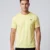 LIGHT YELLOW REGULAR FIT PLAIN T-SHIRT