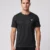 BLACK REGULAR FIT PLAIN T-SHIRT
