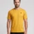 MUSTARD YELLOW REGULAR FIT PLAIN T-SHIRT