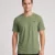 SAGE GREEN REGULAR FIT PLAIN T-SHIRT
