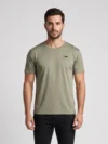 DUSTY SAGE REGULAR FIT PLAIN T-SHIRT