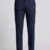 NAVY BLUE REGULAR FIT PLAIN TROUSER